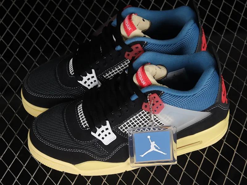 All categories Air Jordan Jordan series basketball shoes Air Jordan 4 OG version Union La x Air Jordan 4 Retro AJ4 Joe 4 joint basketball shoes DC9533-001